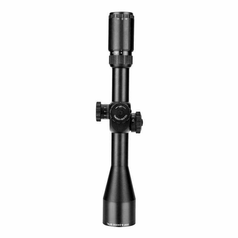 WestHunter WHI 6-24x50 SFIR FFP Rifle Scope - Illuminated Glass Etched Reticle, Side Focus, 30mm Tube