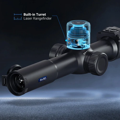 PARD Night Stalker Mini NS4M/25 LRF – Mira nocturna 4K con telémetro 1000 m - Imagen 4