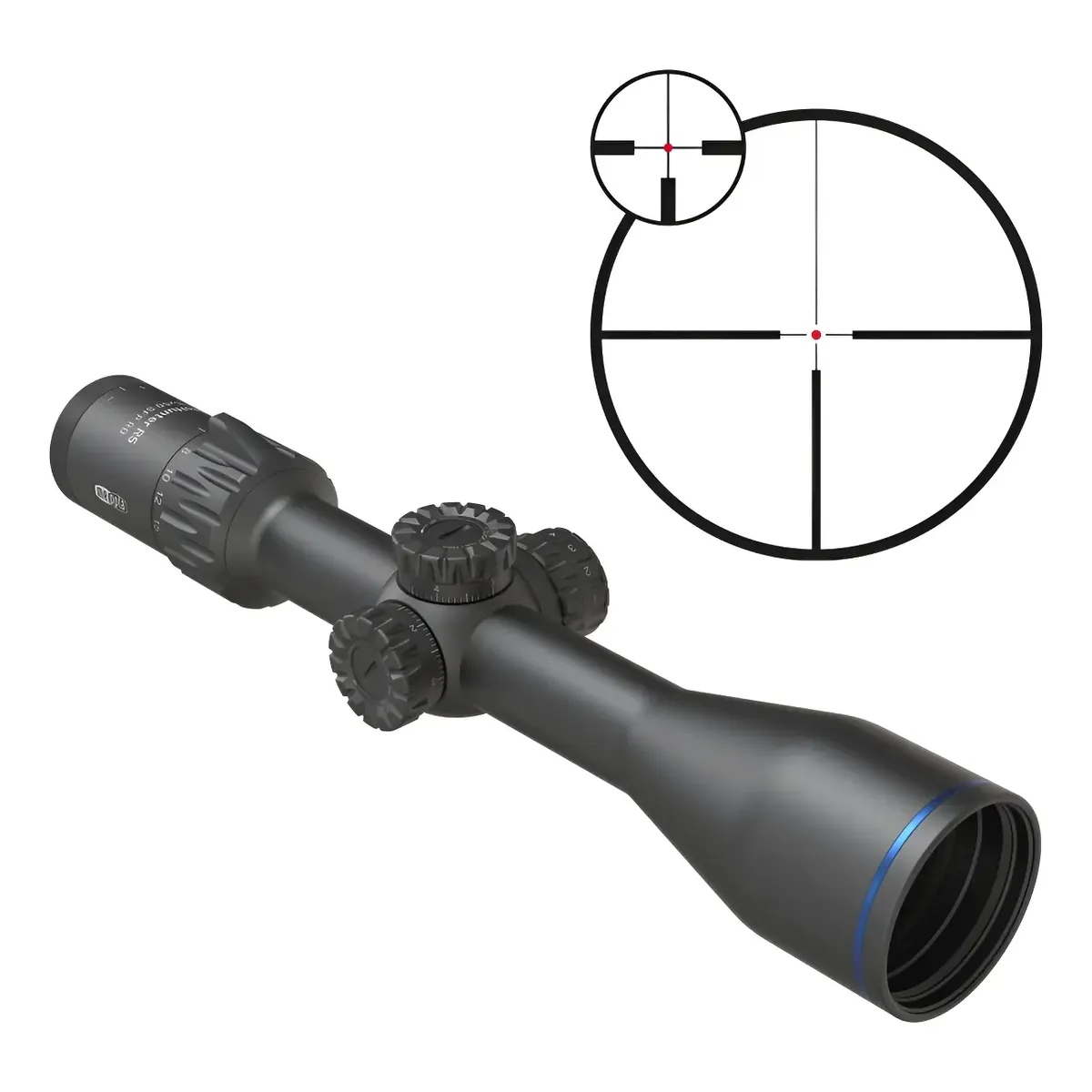 Meopta MeoHunter R5 4-20x50 – Mira telescópica iluminada 30 mm