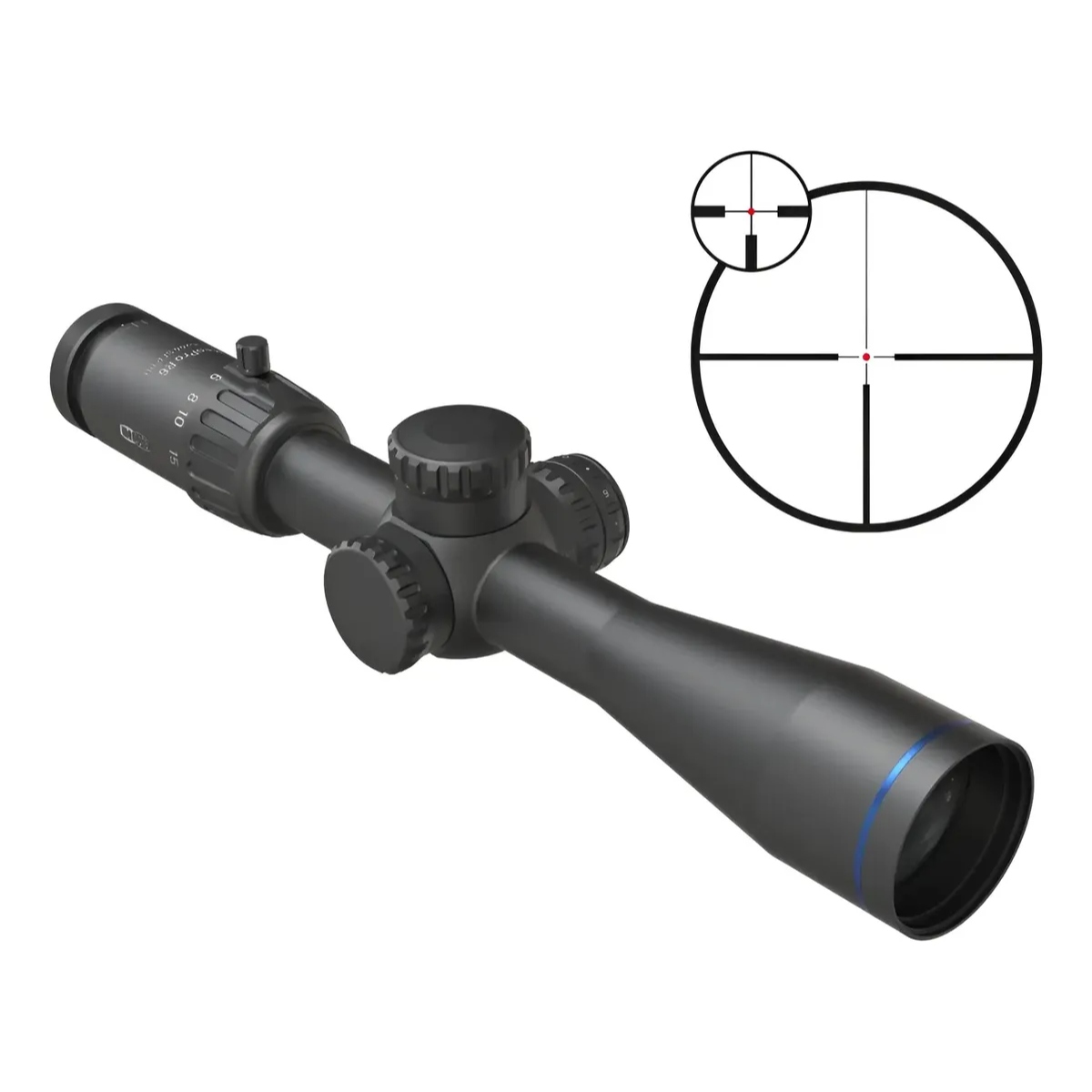 Meopta MeoPro R6 2.5-15x44 4C – Mira telescópica iluminada 30 mm