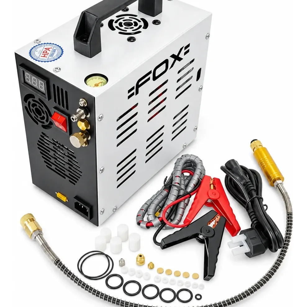 Compresor FOX PCP 300 Bar 220V/12V Portátil