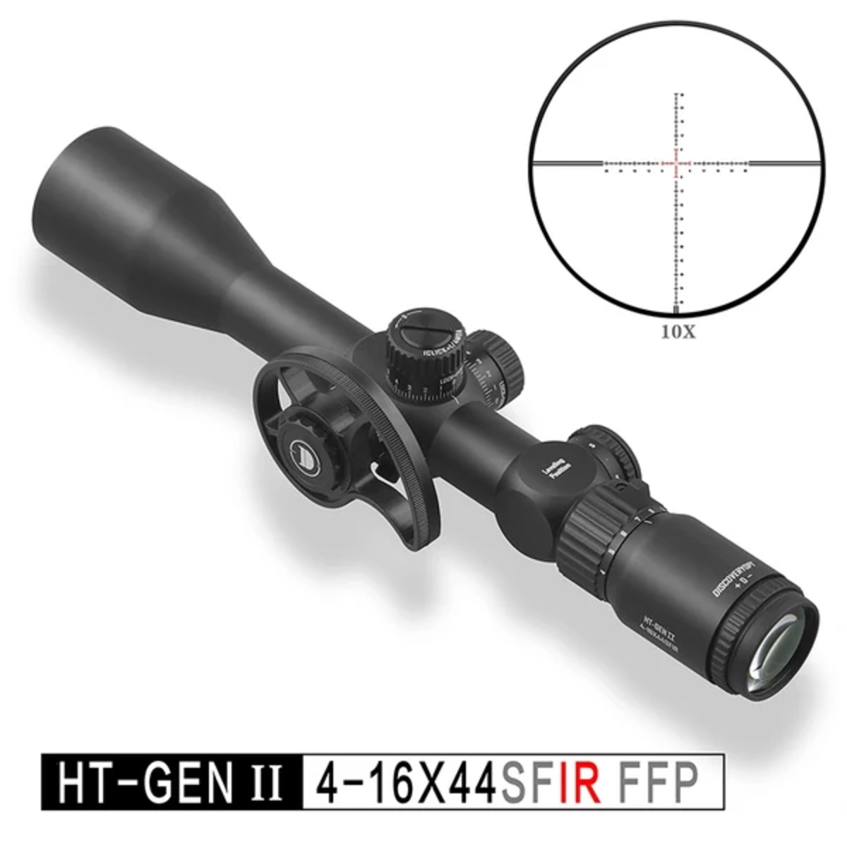 Mira Telescópica Discovery HT Gen II 4-16x44 SFIR FFP – Retícula Iluminada